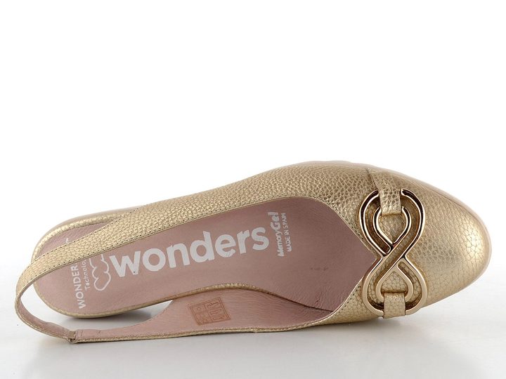 Wonders lodičky na klínku s volnou patou Platino C-33331