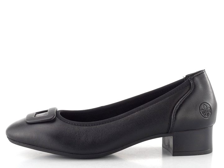 Rieker černé lodičky se sponou 43453-00