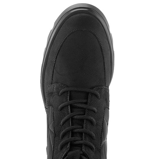 Wonders šněrovací kotník na klínku Negro G-7004