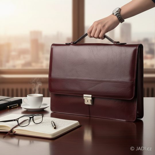 Sněžka aktovka spisovka bordó 4226-33