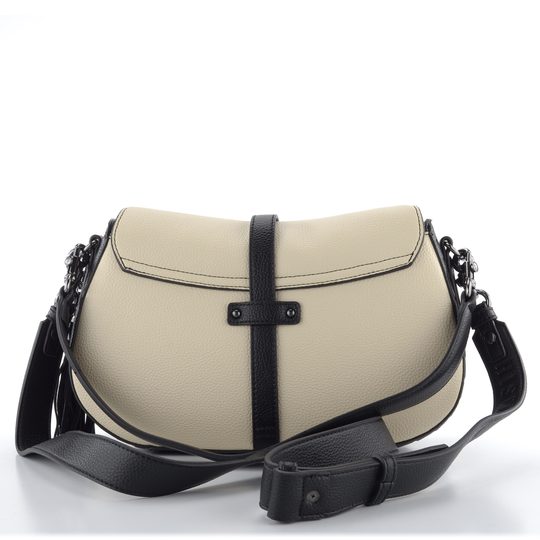Hispanitas luxusná kabelka kombinovaná Milk/Black BI243536