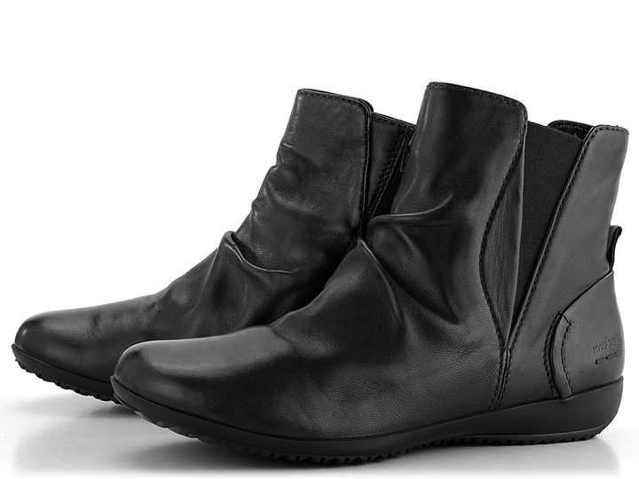 Josef Seibel řasený kotník Naly Schwarz 79766VL971