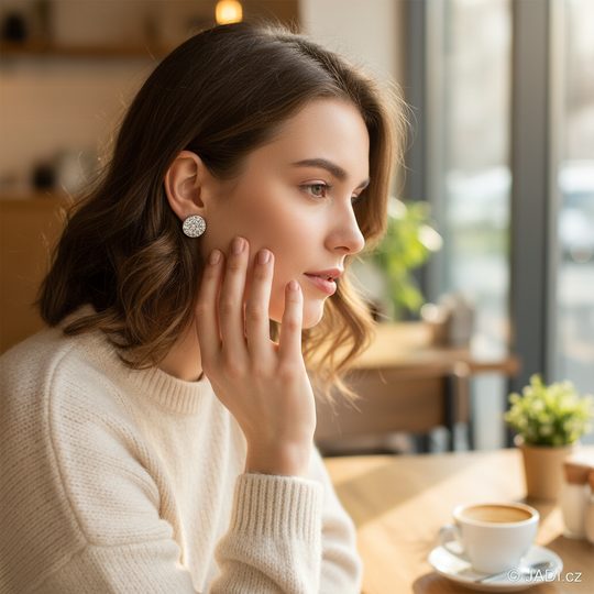 Náušnice Swarovski Elements Crystal