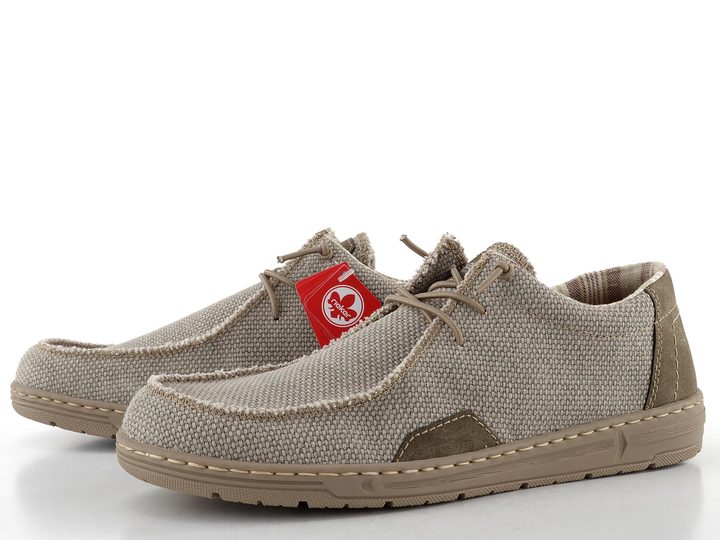 Rieker pánské šněrovací polobotky lehm/kaffee 08600-63