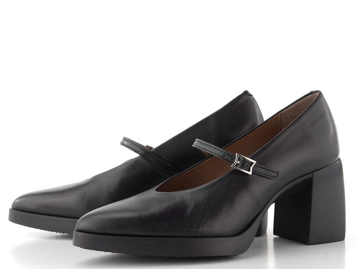 Wonders lodičky s nártovým páskem negro L-1603