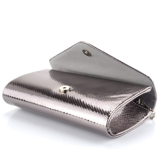 Tamaris metalické společenské psaníčko Amalia Darksilver 32815