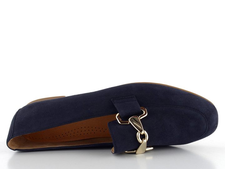 Gabor semišové mokasíny tmavo modré 65.211.36