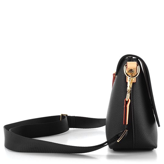 Bugatti crossbody kabelka s klopou Ella Black 49662801