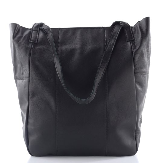Lagen kožená shopper kabelka černá BLC-23-2736