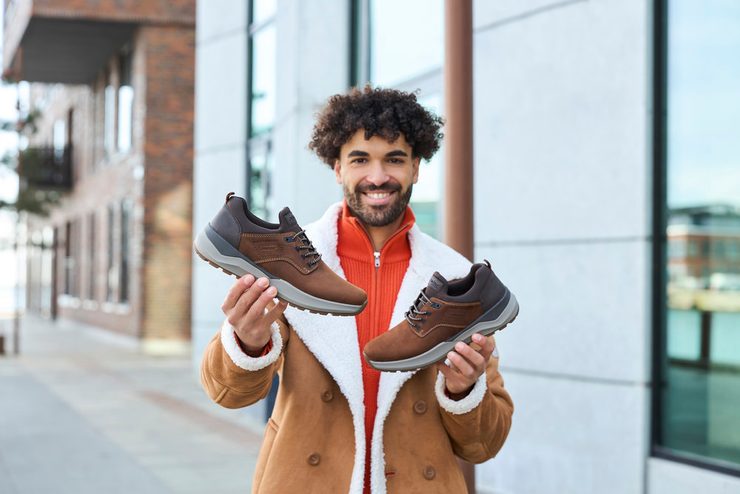 Rieker pánské polobotky noce/moro/braun 06050-22