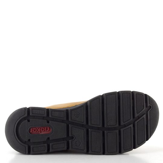 Rieker šněrovací kotník se zipem žlutý 55024-68