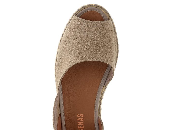 Verbenas vykrojené espadrilky s otevřenou špičkou Cruz piedra 0300520001