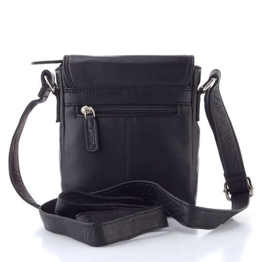 Lagen malé uni crossbody black 7074