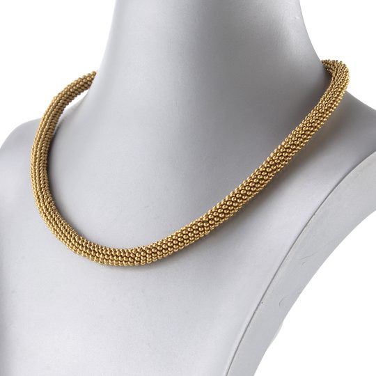 Náhrdelník rokajl béžový