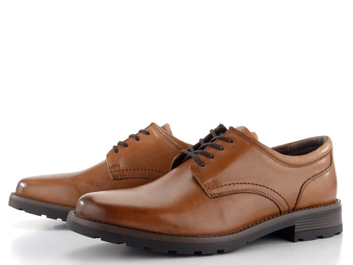 Ara pánske šnurovacie poltopánky Allesio Cognac 11-38701-09