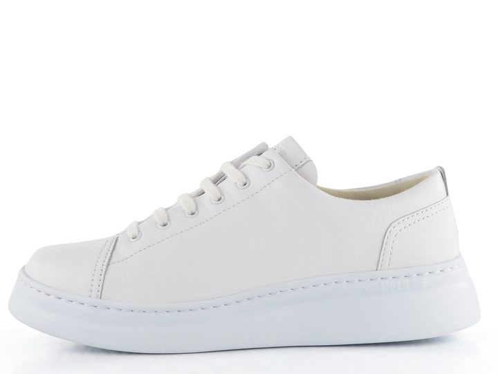 Camper biele dámske poltopánky na platforme K200508-041