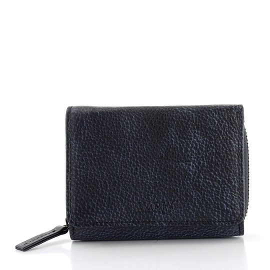 Kožená peněženka se zipovou kapsou Charcoal 4721/R