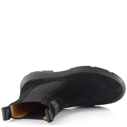 Gant chelsea členková obuv na platforme Janebi Black 25553413