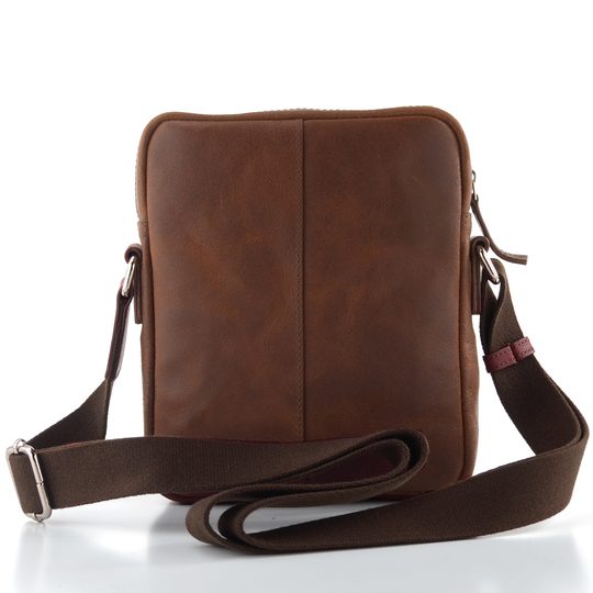 Bugatti crossbody kabela z broušené kůže 49548007