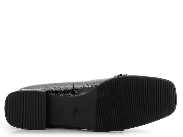 Högl lakované mokasíny černé 6-101725