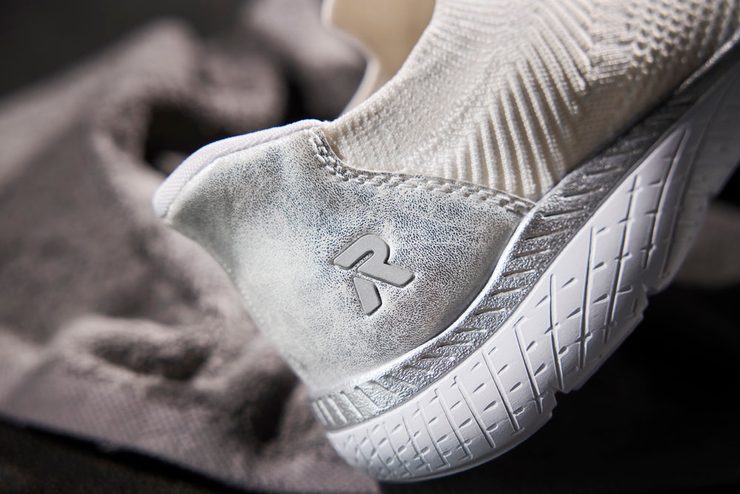 Rieker úpletové nazúvacie tenisky Weiss/Ice M5072-80