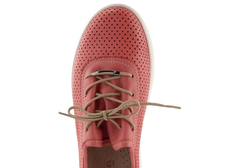 Looke perforované šněrovací polobotky Madie coral L0674_25