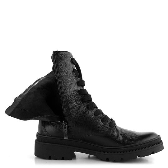 Ara vyšší šněrovací kotník Dover Black 12-23104-01