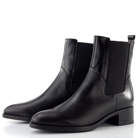 Wonders chelsea kotník negro D-1804