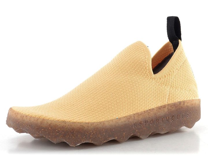 Asportuguesas prozouvací úpletové polobotky Care butter cream P018019032