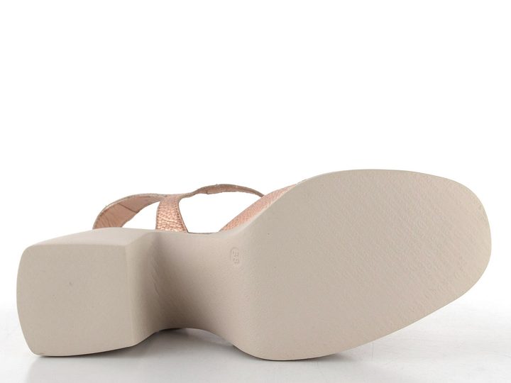 Wonders sandály na podpatku s plnou špičkou Rame H-4951