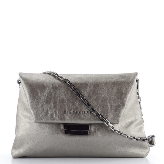 Hispanitas metalická klopová kabelka Acero BI243541