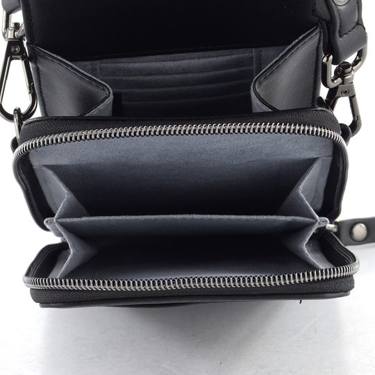 Bugatti malá crossbody kabelka/pouzdro na telefon černá 49665301