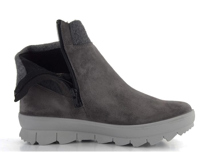 Legero členková obuv na zips Gore-Tex šedá 2-000504-2200