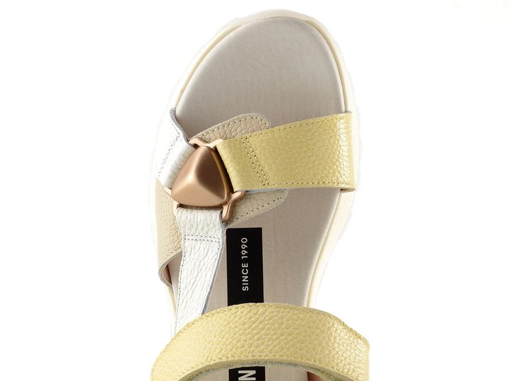 Hispanitas sandály na platformě Ambar Panna/Yellow CHV264807