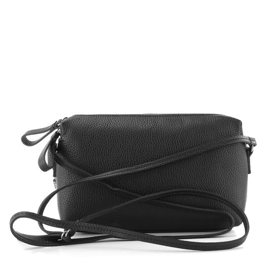 Elega crossbody malá čierna/strieborné kovanie 69287