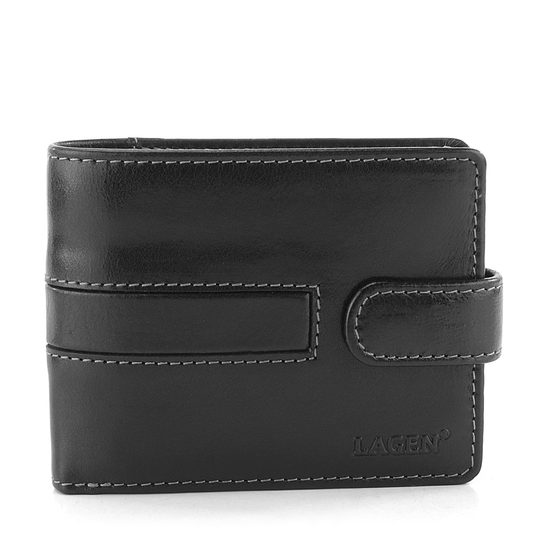 Lagen peněženka s ochranou dat RFID černá 1997/T
