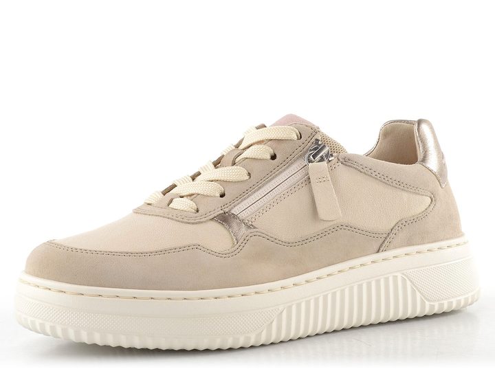 Gabor extra široké tenisky na platformě panna/oak/bloom 86.408.20