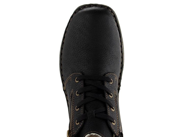 Rieker pánska členková obuv s membránou čierna 03043-00