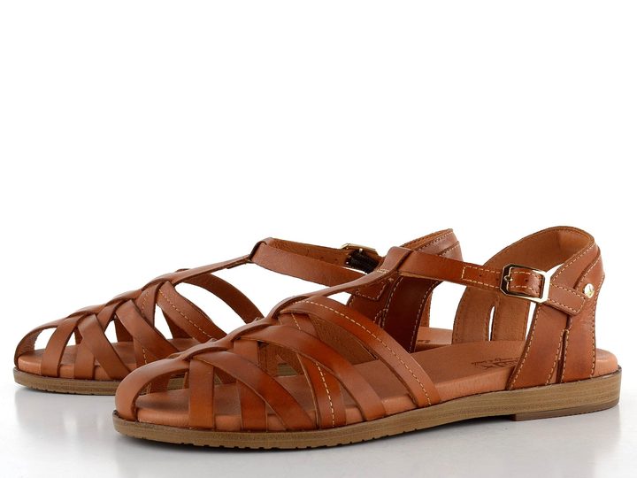 Pikolinos pásikové sandále Formentera Brandy W8Q-0803