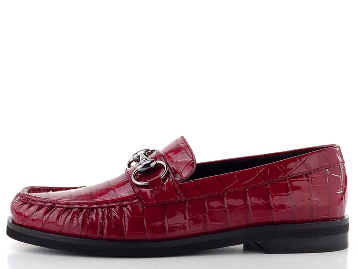 Högl lakované mokasíny cabernet 0-101415-4400