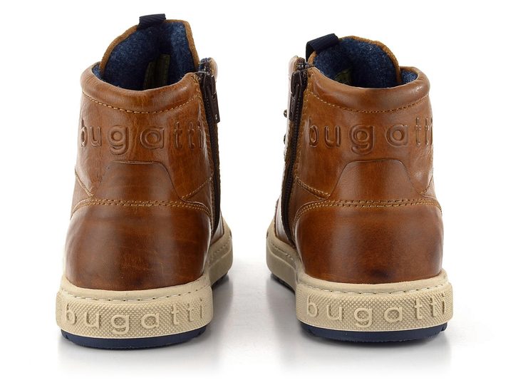 Bugatti vyteplený kotník sneakers cognac 321-A5G30-1000