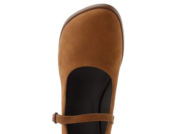 Camper lodičky s nártovým páskem Kora brown K201799-008