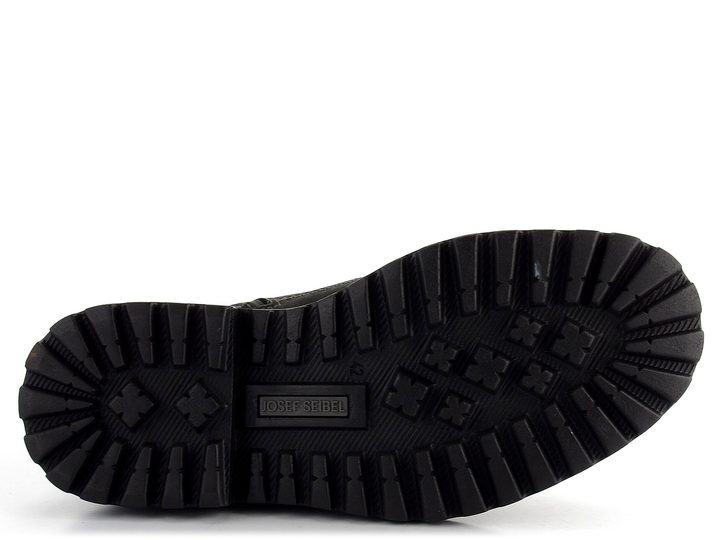 Josef Seibel pánska šnurovacia členková obuv Chance Schwarz-kombi 21951PL86