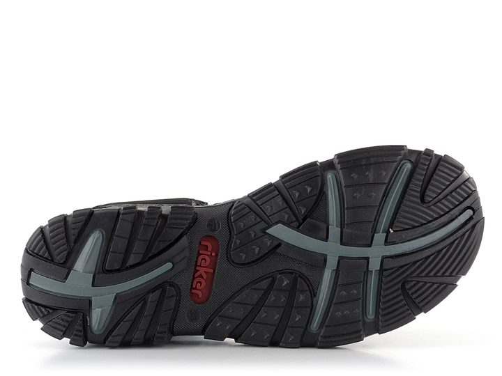 Rieker dámské sportovní sandály černé 68871-00