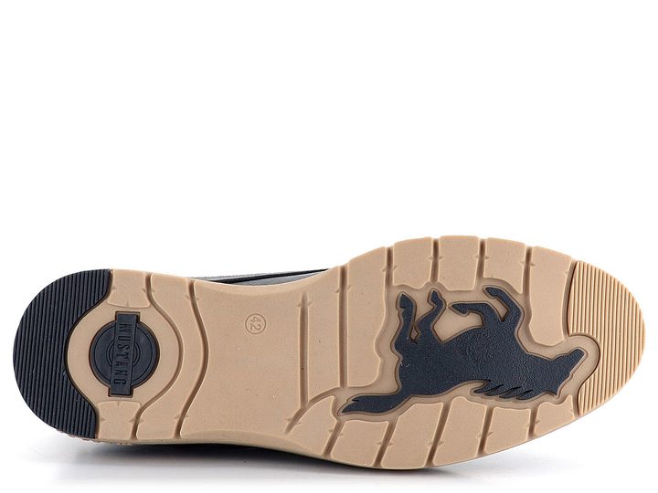 Mustang pánské šněrovací polobotky Navy 4105-303-820