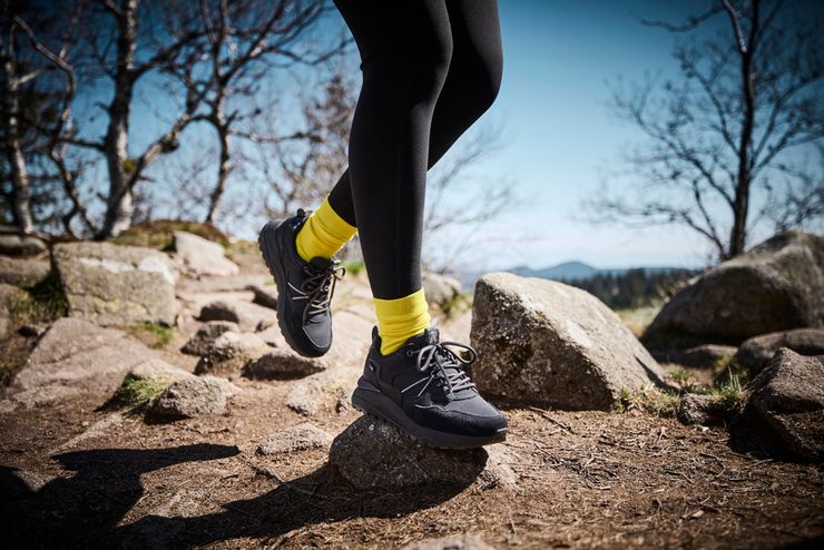 Rieker Sport čierne tenisky s membránou W2501-00