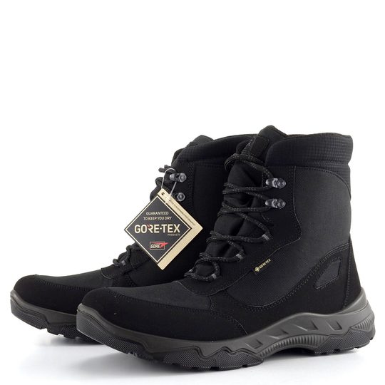 Ara pánska šnurovacia členková obuv Renzo Black 11-38503-31