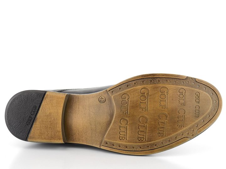 Barton celokožené poltopánky hladké 52420