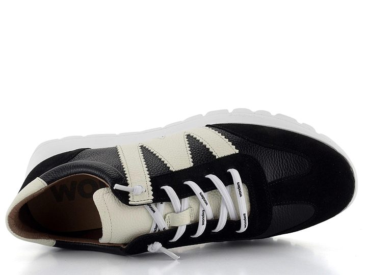 Wonders dámské tenisky Negro/Milk A-2476