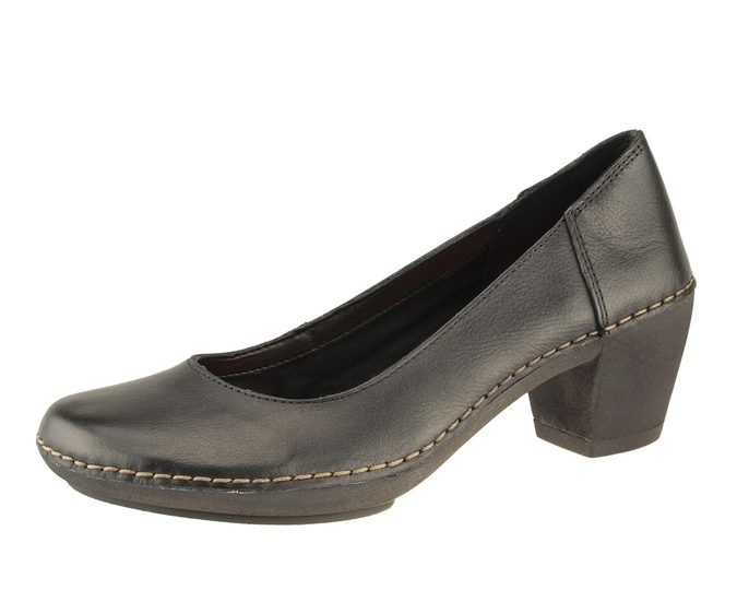 Clarks lodičky black